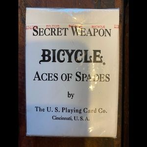UNOPENED Aces of Spades Secret Weapon Cards